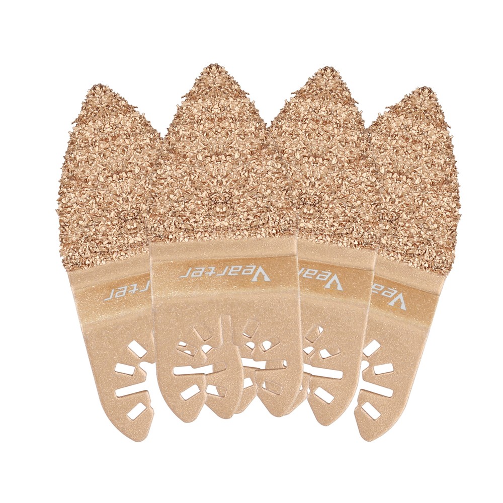 4PCS Oscillating Tool Finger Sanding Pads Multi Tool Fein Multimaster Compatible
