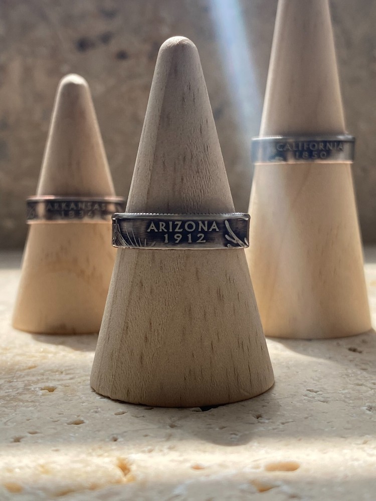 Arizona Coin Ring - Handmade Ring
