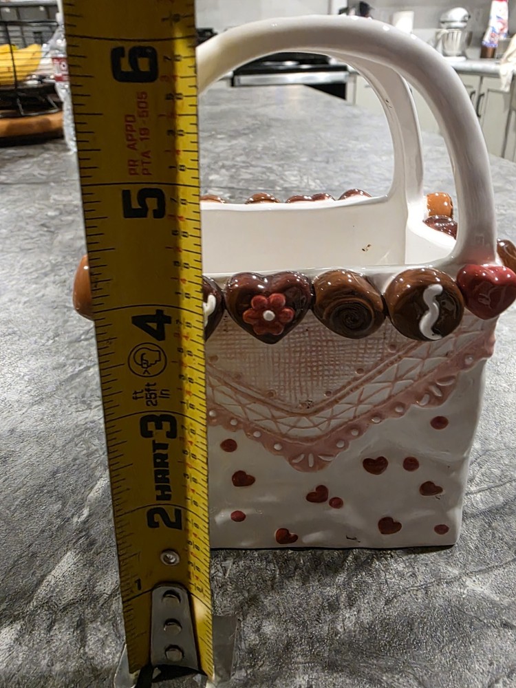 Vintage Ceramic Chocolate Candy Tea Set