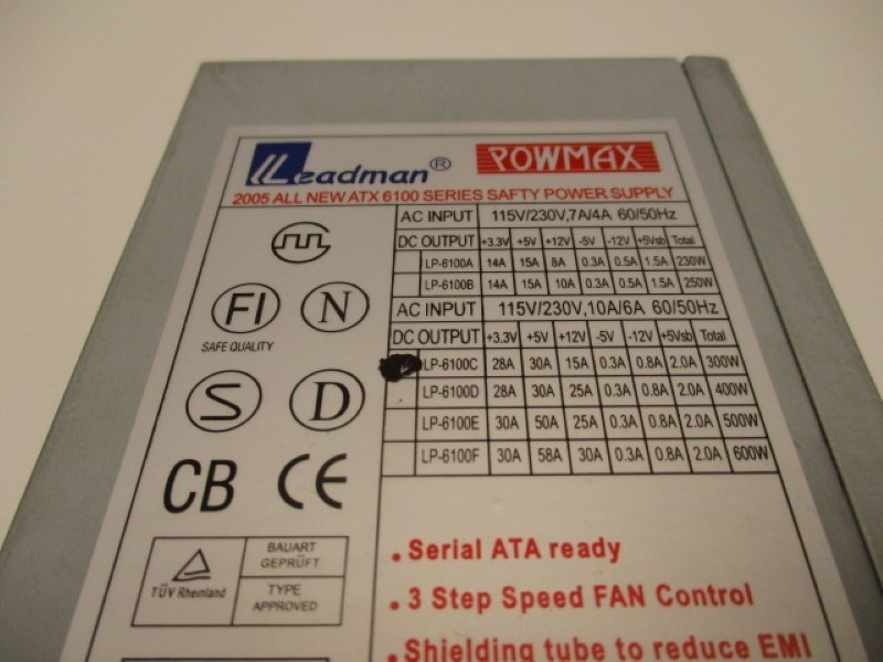 POWERMAX LP-6100C NSMP