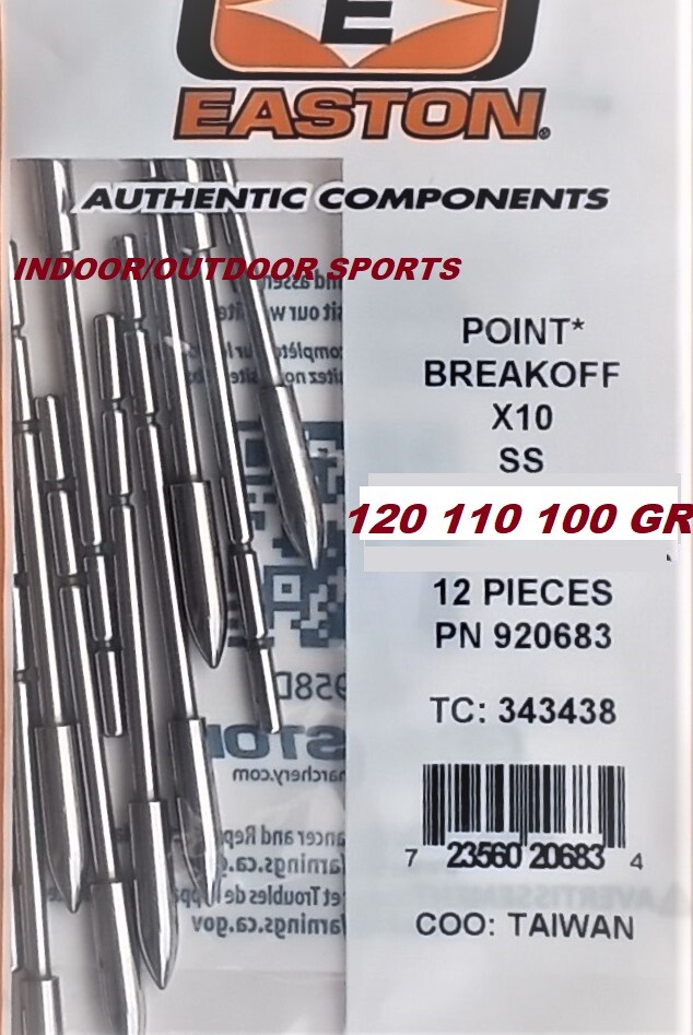 X-10 BREAKOFF POINTS 1/2 DZ