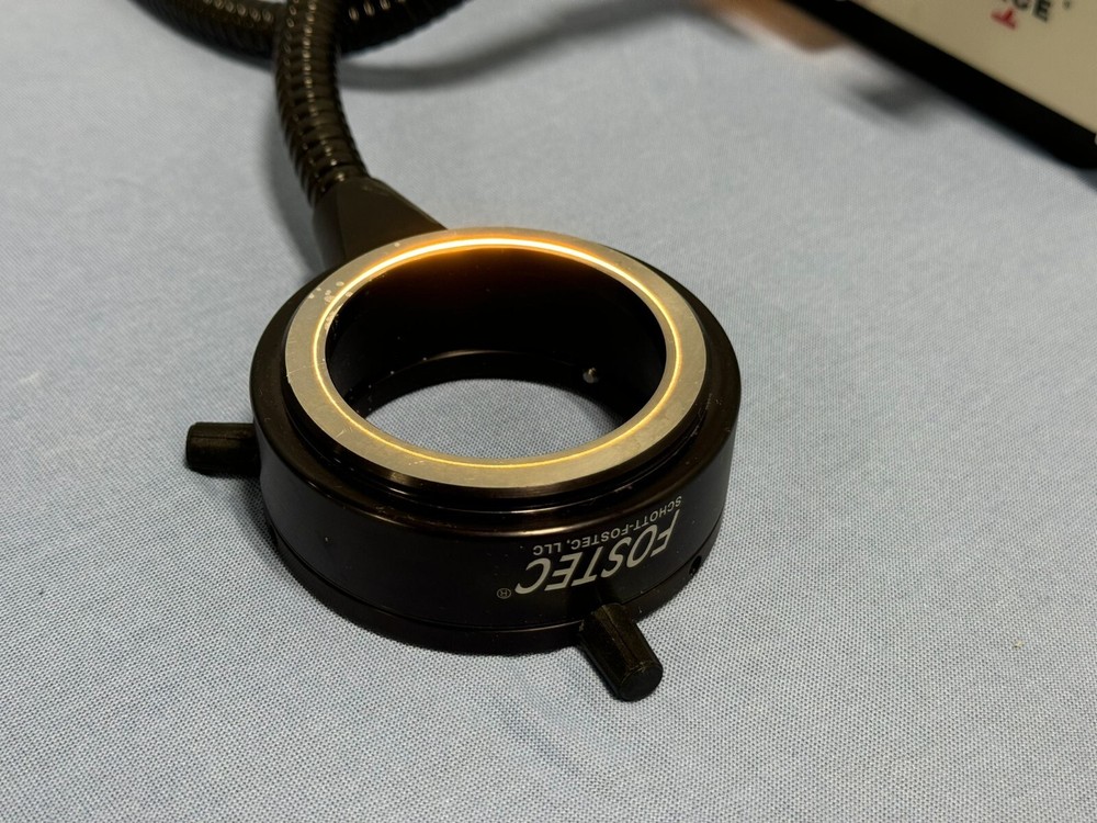 Fostec Ace I 1 Fiber Optic Illuminator Light Source with Ring Light