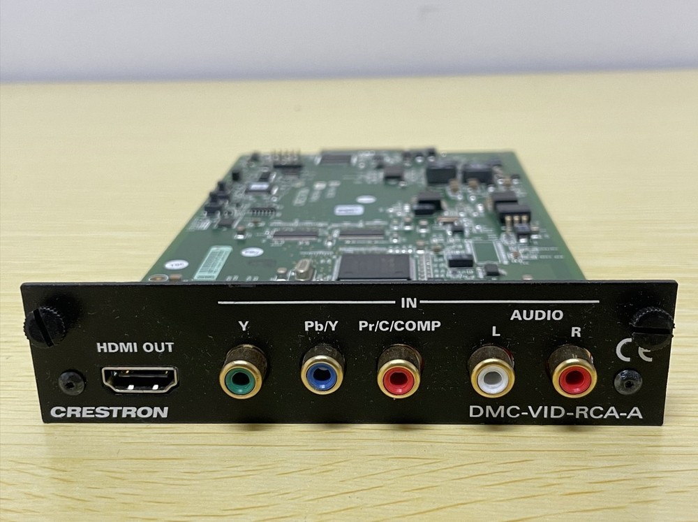 Crestron DMC-VID-RCA-A HDMI PORT/Audio Ports Interface Controller Module