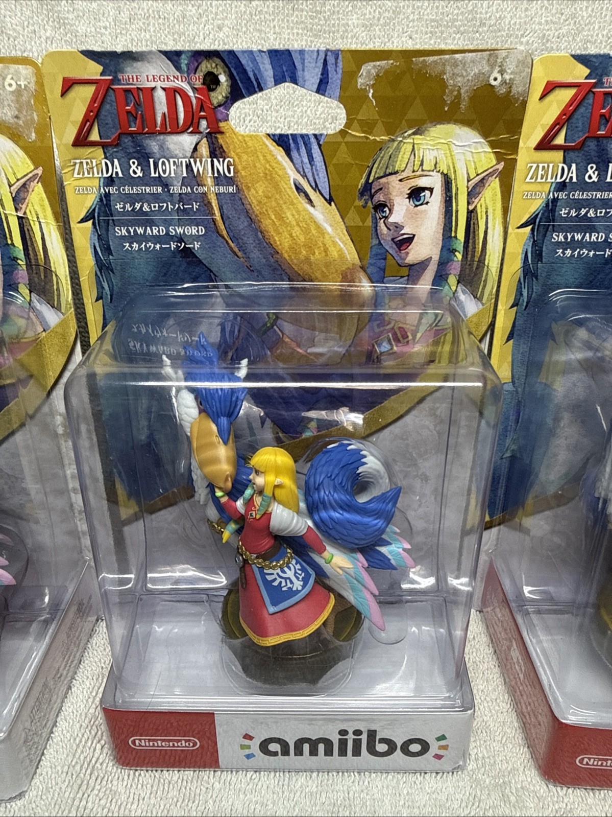 Zelda & Loftwing Amiibo Figure - The Legend of Zelda Skyward Sword