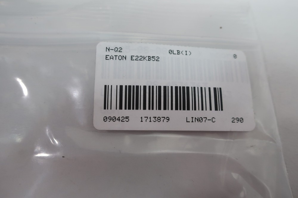 Eaton E22KB52 Key Selector Switch 2 Pos