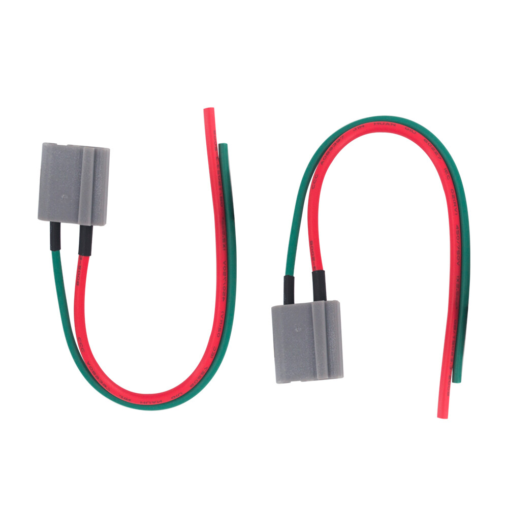 2Sets HEI Distributor Pigtail Harness Dual Connectors Power & Tach 12V