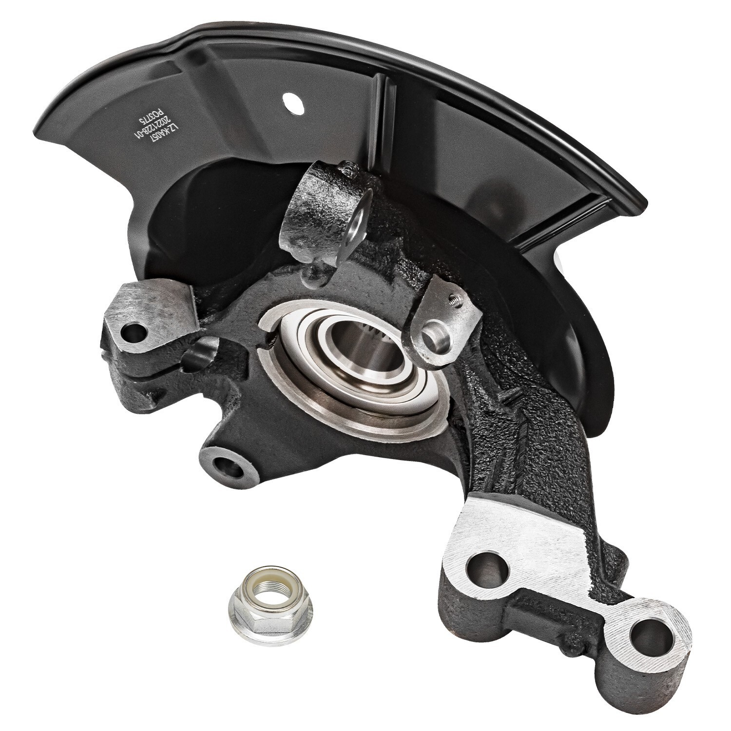 Front Left Steering Knuckle & Wheel Hub Bearing Assembly for 2011-2014 Ford Edge