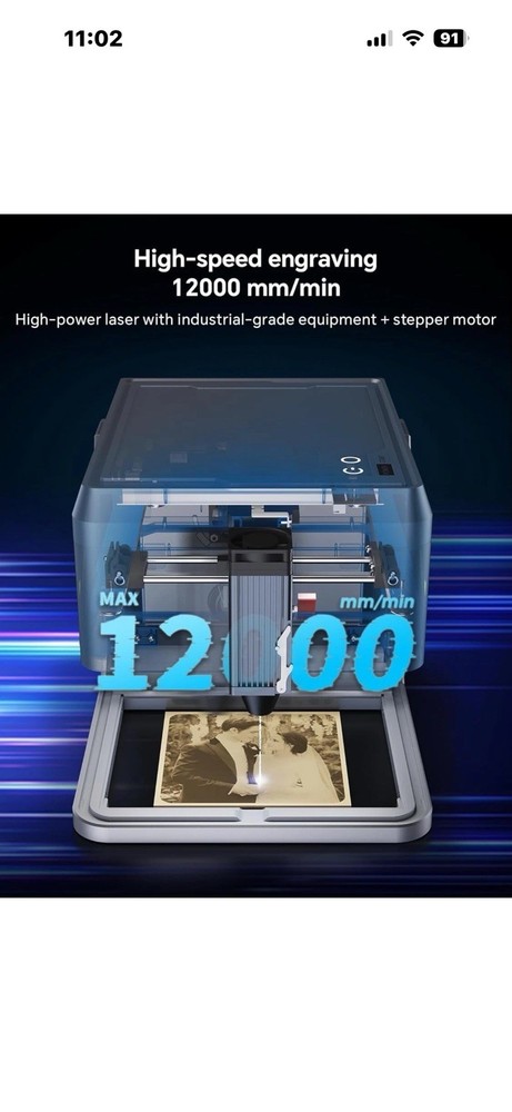 5W Desktop Laser Engraver with Camera WiFi & AI, A1 Pro AA Beginner Smart Laser