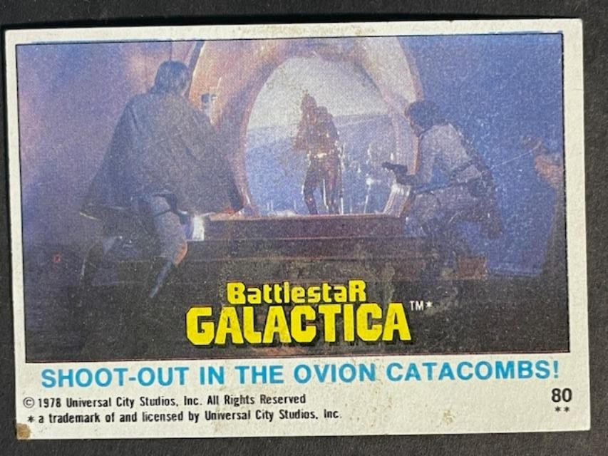 1978 Universal City Studios BATTLESTAR GALACTICA # 80 - EX