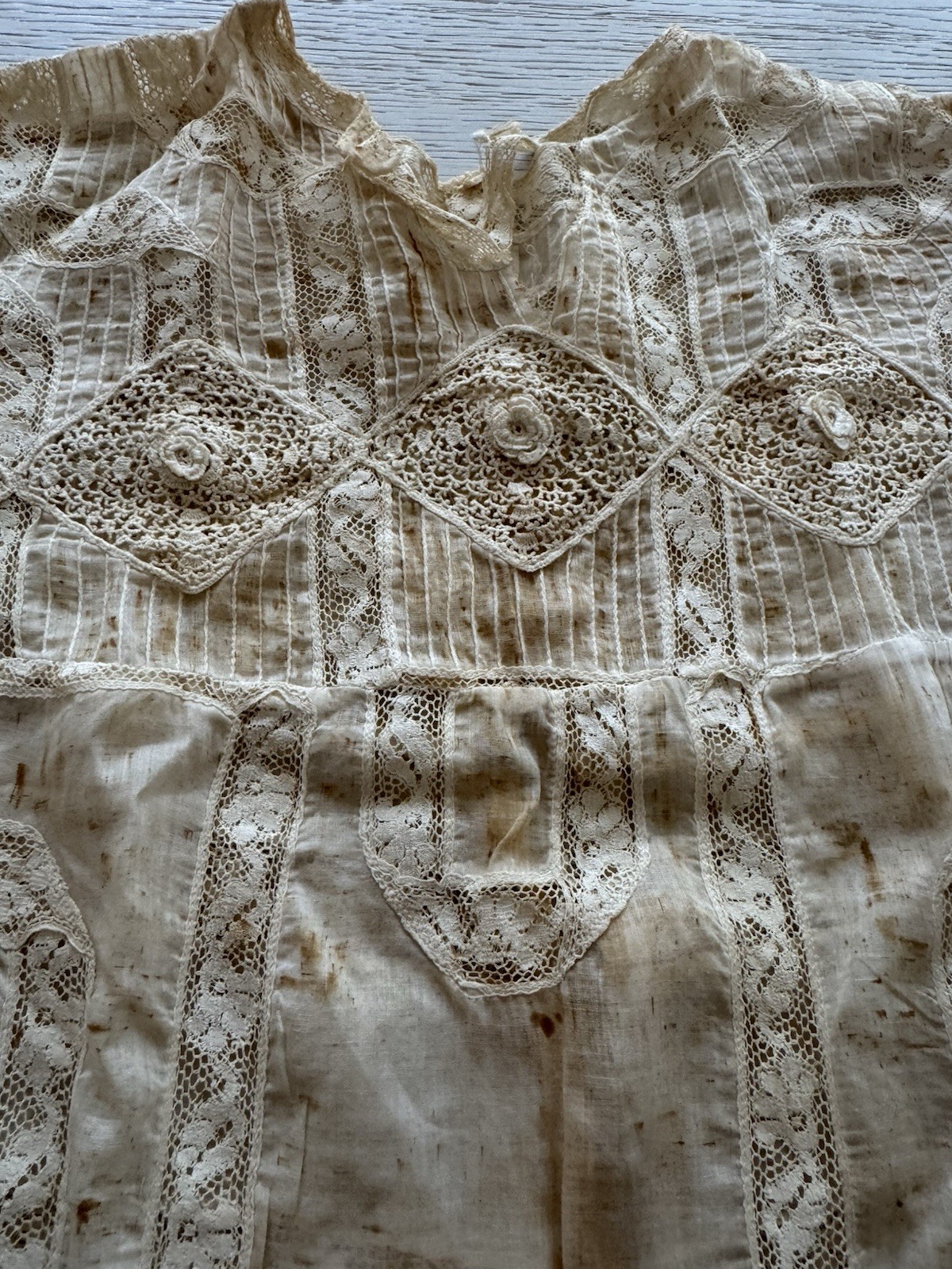 Pre Civil War 2 Childs Baby Dress Early Settler Packers Falls New Hampshire 1817