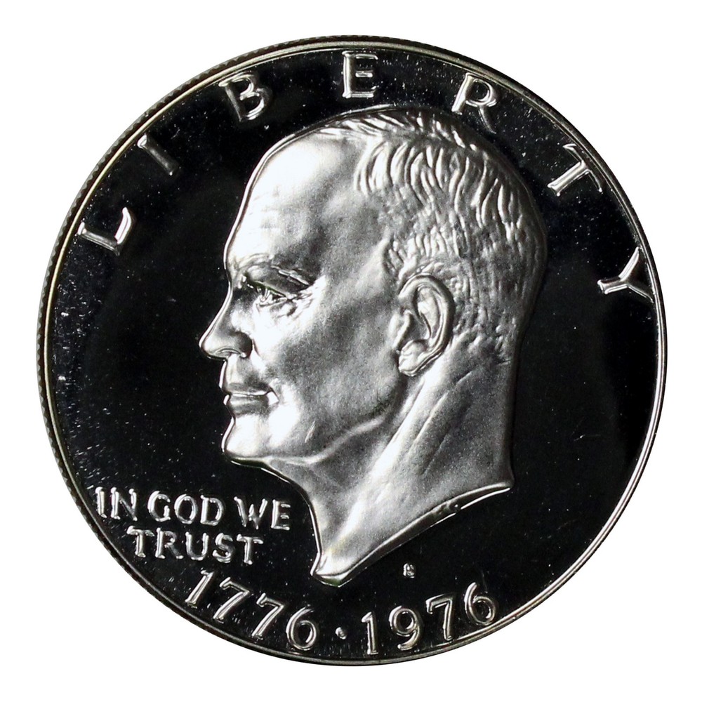 1976 -S Eisenhower Dollar Proof Bicentennial 40% Silver