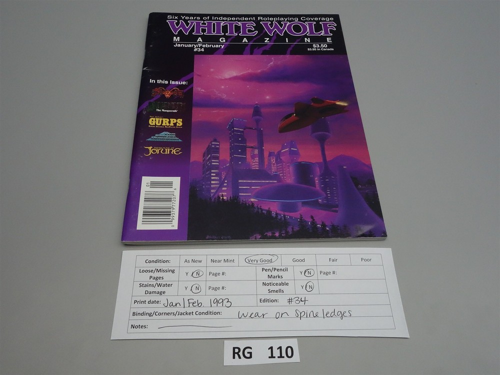 White Wolf Magazine: Issue # 34