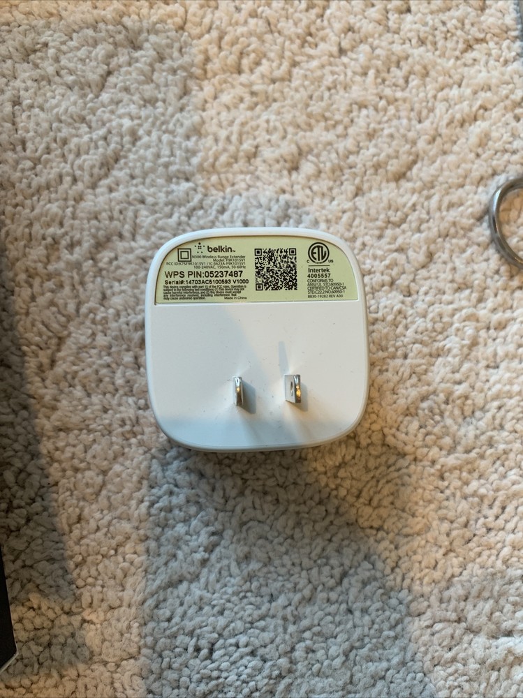 Belkin Wi-Fi Range Extender Open Box
