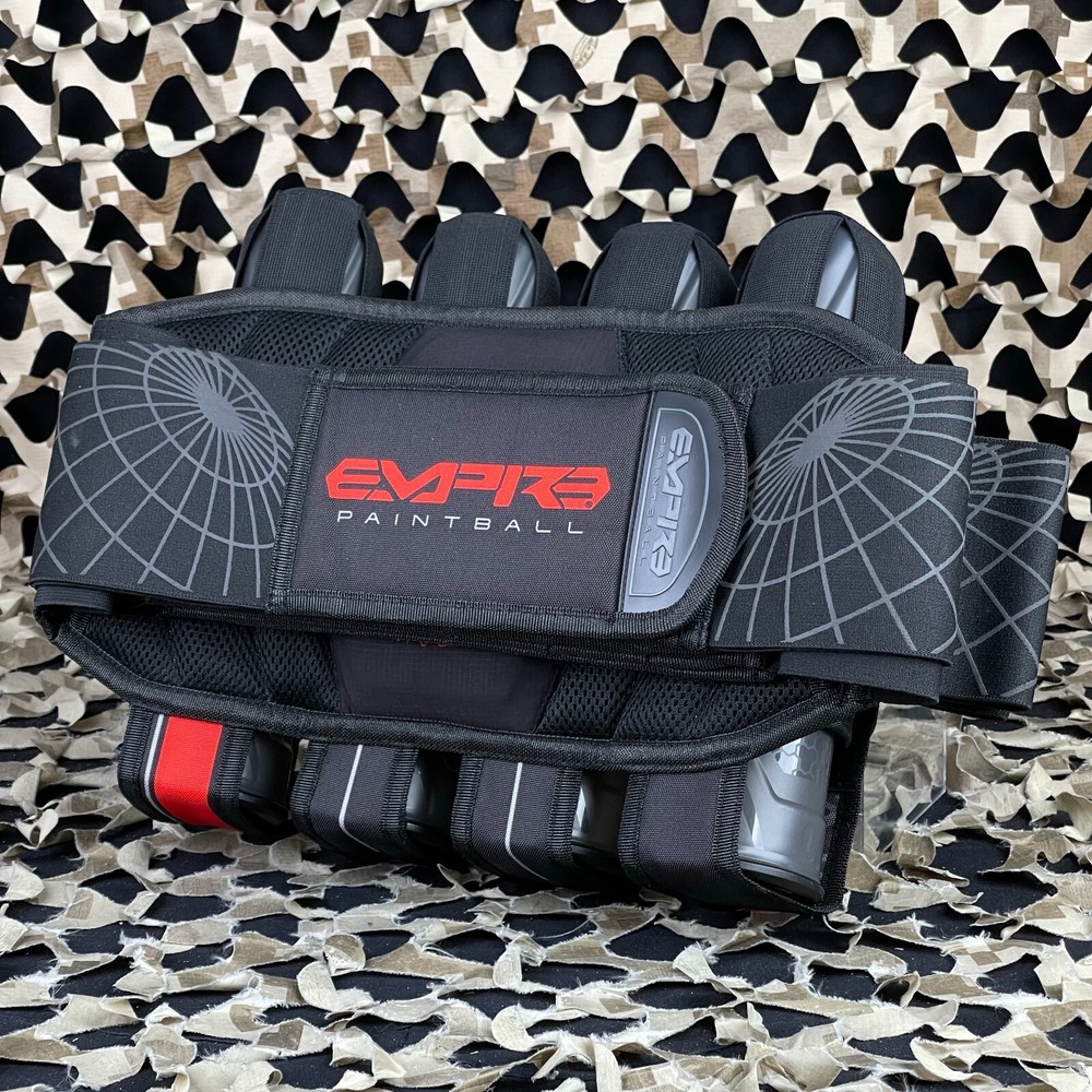 NEW Empire Compressor 4+7 Paintball Harness - Cherry