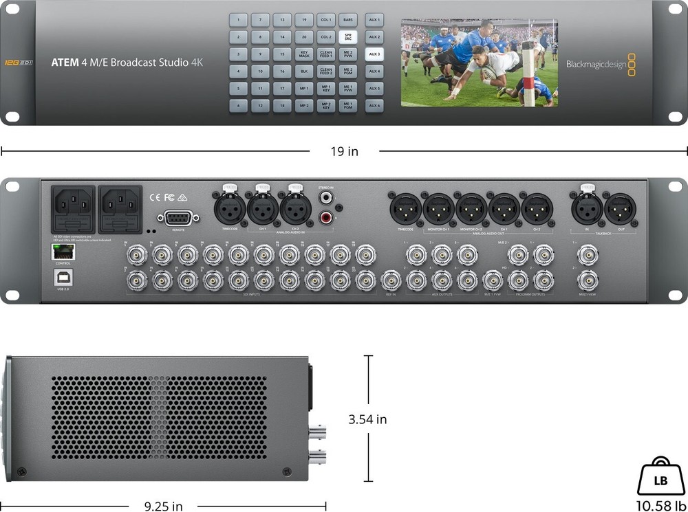 Blackmagic Design ATEM 4 M/E Broadcast Studio 4K