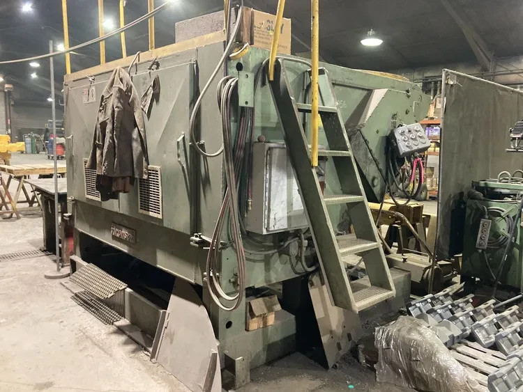 40000 LB ARONSON "HD400A" VARI-SPEED WELDING POSITIONER - 84" Table - #TW363