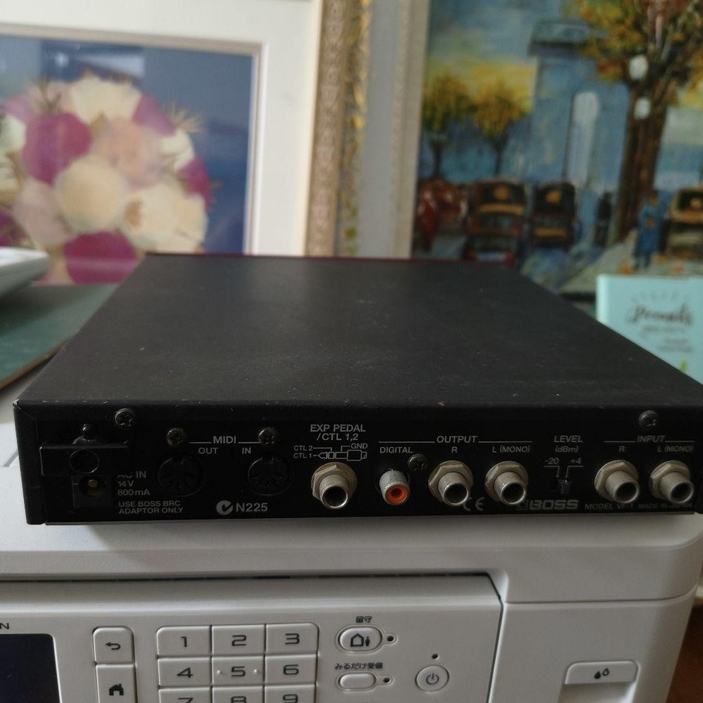 Boss VF-1 24-bit Multi Effects Processor Half Rack Made in Japan Tested Working