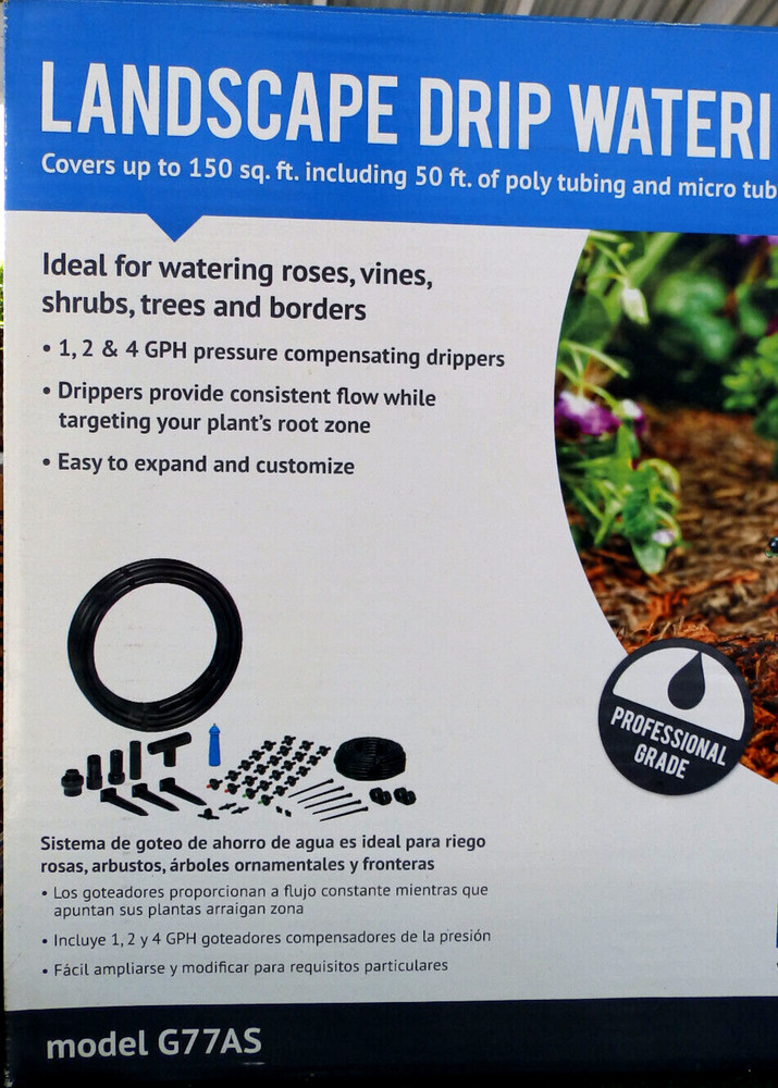 DIG G77AS Landscape Drip Irrigation Watering Kit