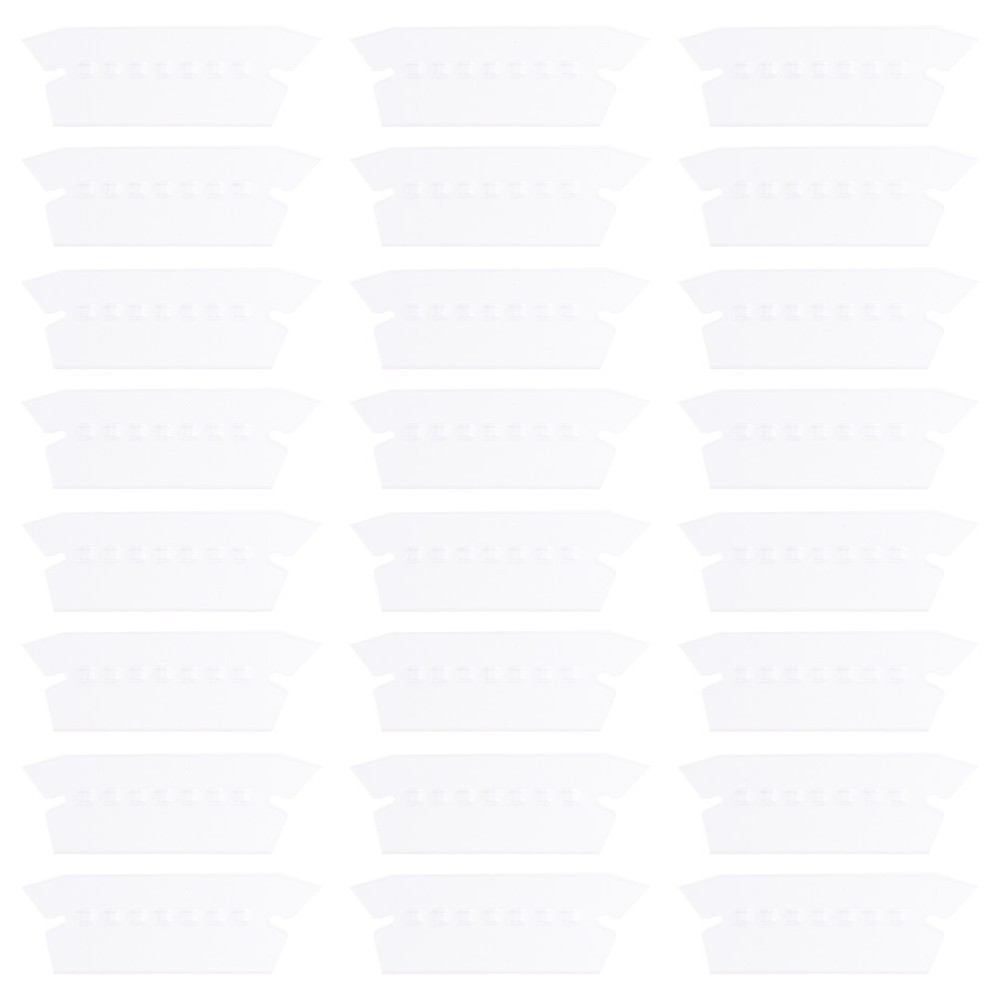 50 Pcs Folder Label Hanging File Folders Labels Plastic Tabs Tag