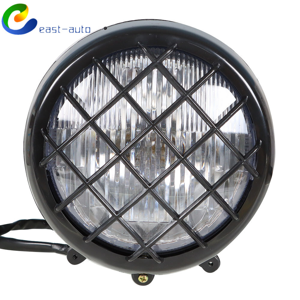 2× Headlights lens bulbs lights grills For Yamaha Banshee 1987-2006 Warrior 350