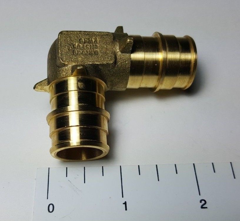 25 Pcs XFITTING 3/4" Pex A Elbow, 3/4 Expansion Elbow, Lead Free Brass 29-2-2=25