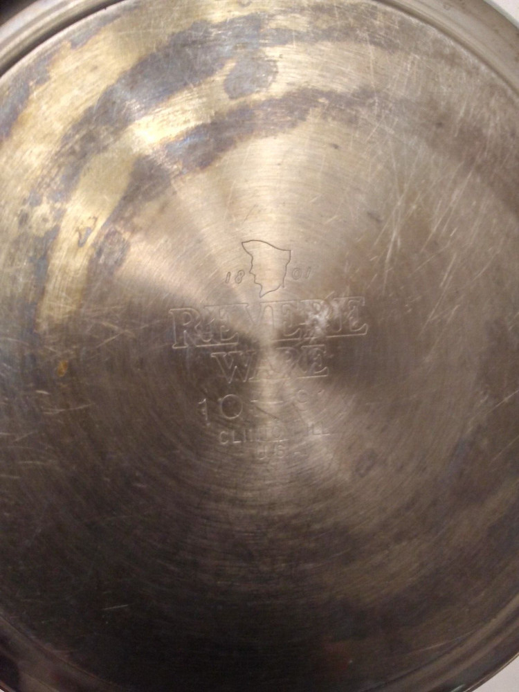Revere ware one quart pan encapsulated