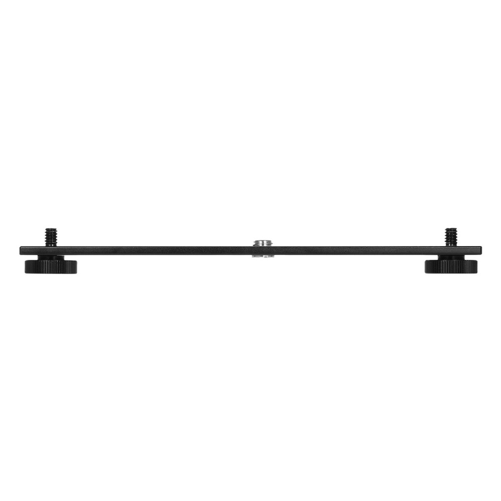 Dual Mount Tripod Bracket Flash DSLR Stand Microphone Z3M3