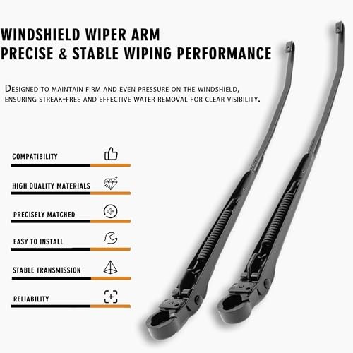 Front Windshield Wiper Arm Kit Fits Compatible with Ford Explorer Ranger