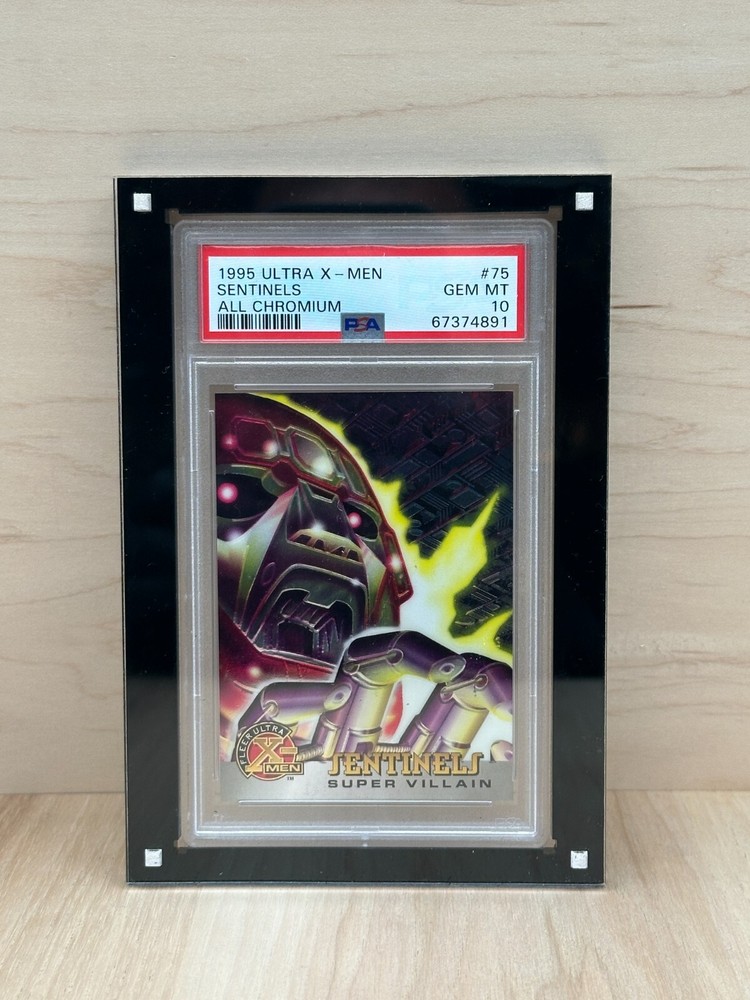 Marvel PSA Slabbed Graded Magnetic Trading Card Holder Wall Mountable