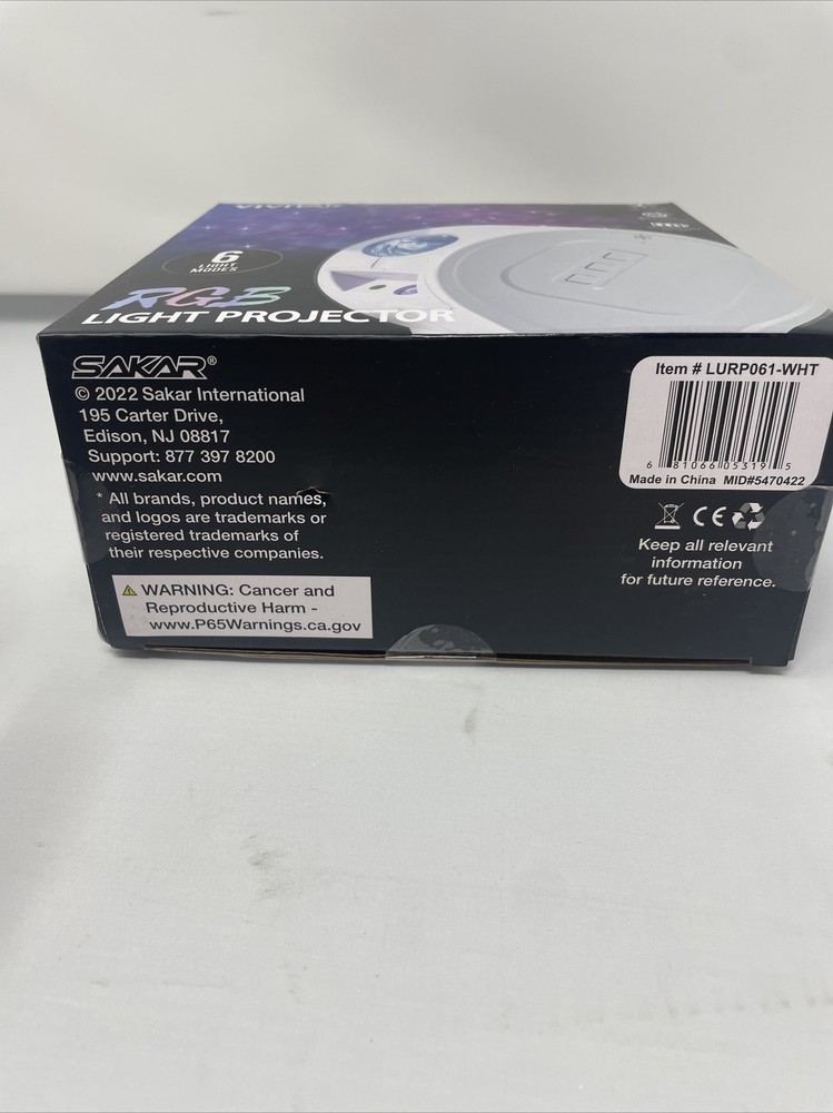 vivitaAR 6 light modes RGB light projector