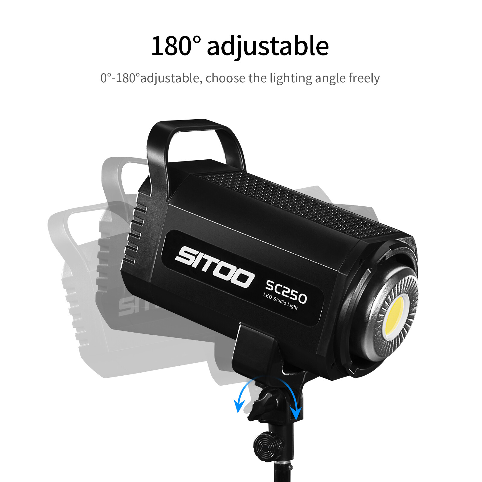 SITOO 250W LED Photography Video Softbox Lighting Spotlight Studio Bowens Mount