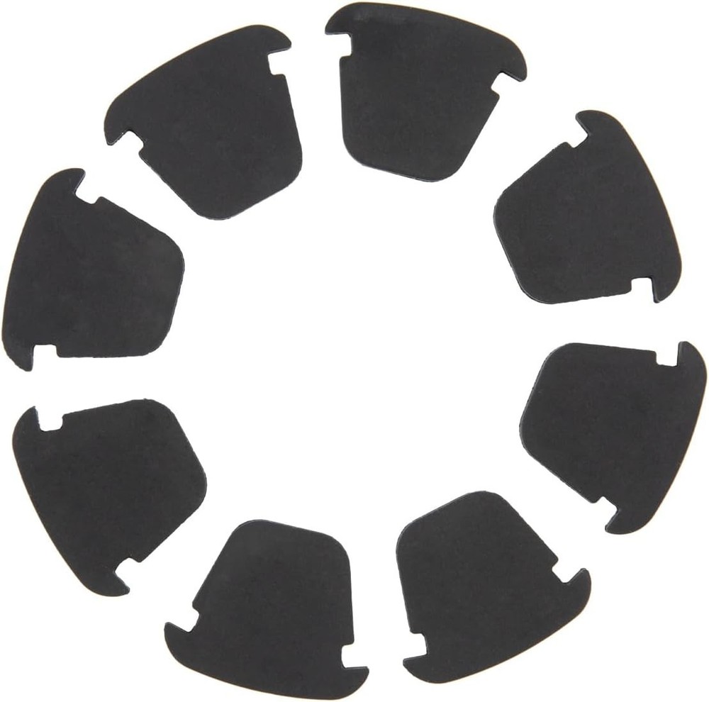 RLB-HILON 8PCS Cup Holder Insert Rubber Compatible with Chevy Silverado Black