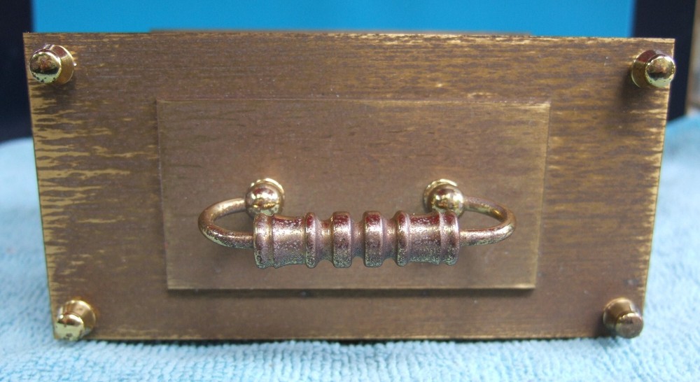 RARE Vintage Junghans RESONIC Brass Mantle Clock!