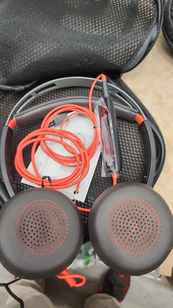 Poly Plantronics Blackwire 5220 USB Series Headset 3.5mm Jack Used