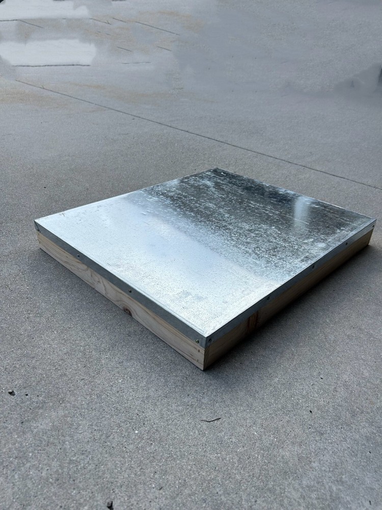 3 Pcs Telescoping Top 10 Frame Langstroth Beehive