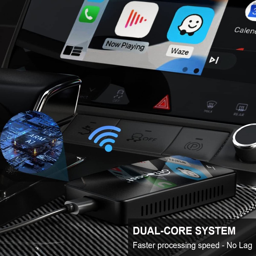 Ottocast Play2Video Pro AI BOX Wireless CarPlay/Android Multimedia USB Adapter