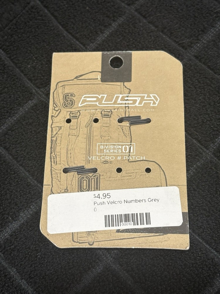 NEW Push Paintball Patch -#0- LAS
