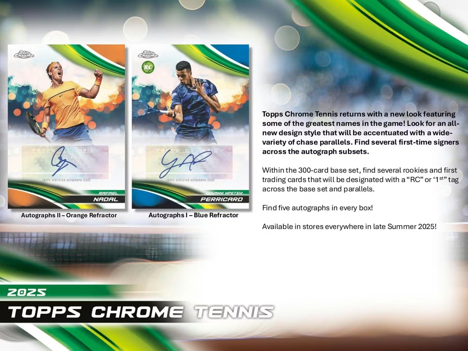2025 TOPPS CHROME TENNIS BREAKERS DELIGHT BOX - BRAND NEW - FREE SHIPPING 🔥🔥🔥