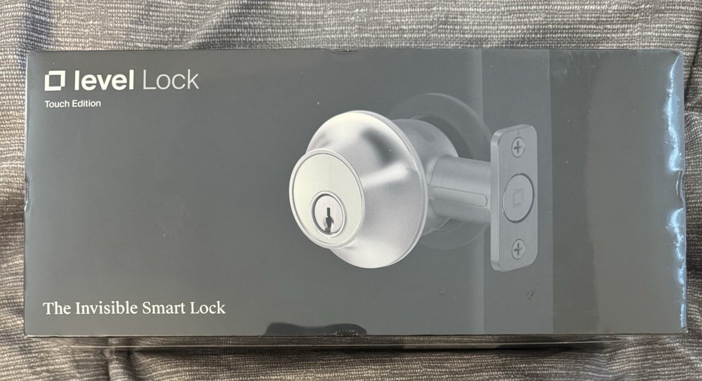 Level Lock Smart Lock Matte Black C-L14U Model B4 Touch Edition