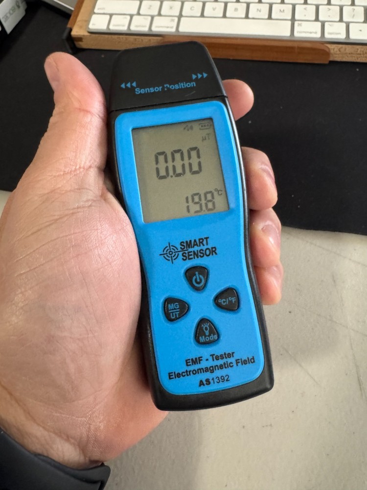 Smart Sensor AS1392 EMF Tester Mini LCD Display Digital (d62)