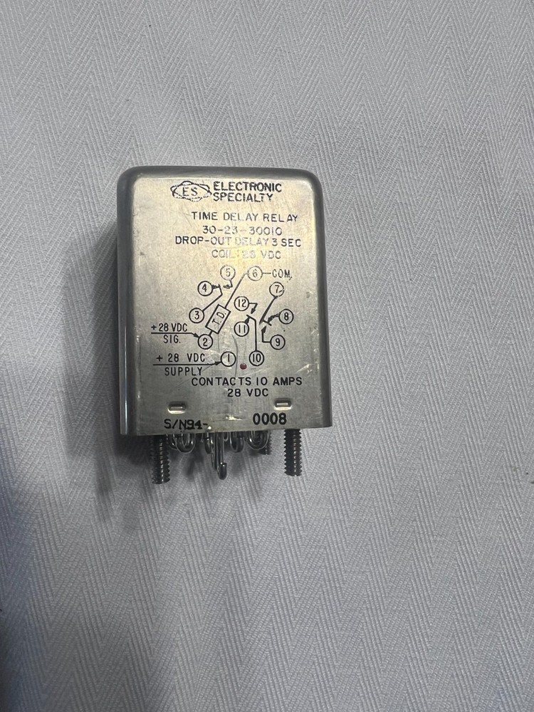 time delay relay 28VDC