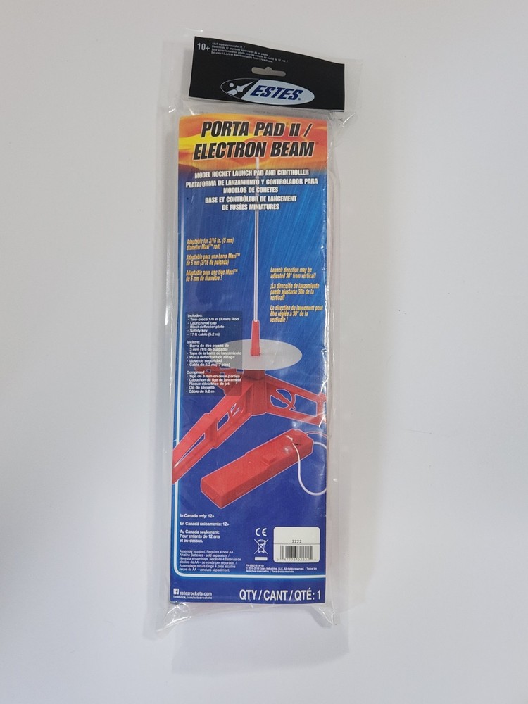 Estes 2222 Porta-Pad II Launch Pad and Electron Beam Launch Controller