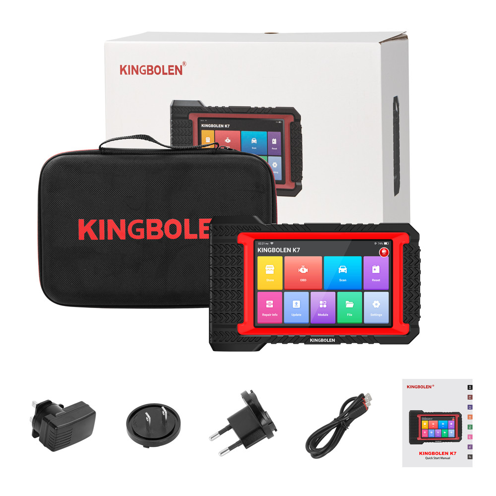 KINGBOLEN K7 ECU Coding Bidirectional Diagnostic Tool All System OBD2 Scanner