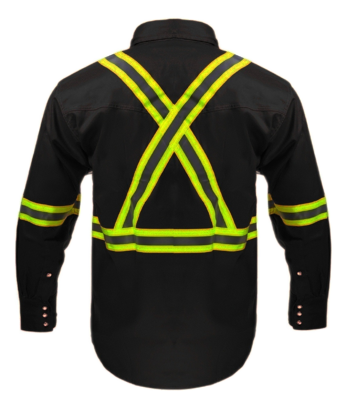 Flame Resistant FR High Visibility Lightweight Work Shirt