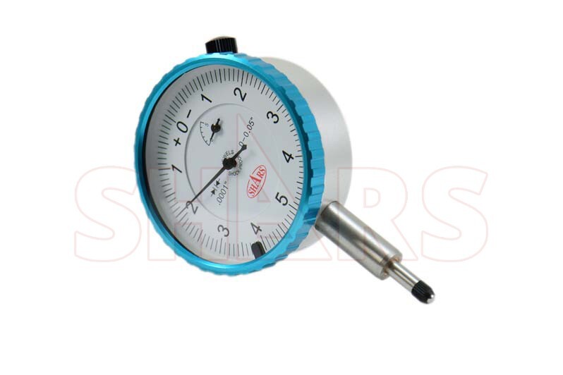 Shars .050" Dial Indicator .0001" 0-5-0 Dial Reading !]