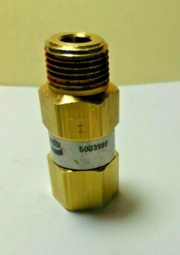 BENDIX 5003980, STRAIGHT CHECK VALVE 1/2"NEW