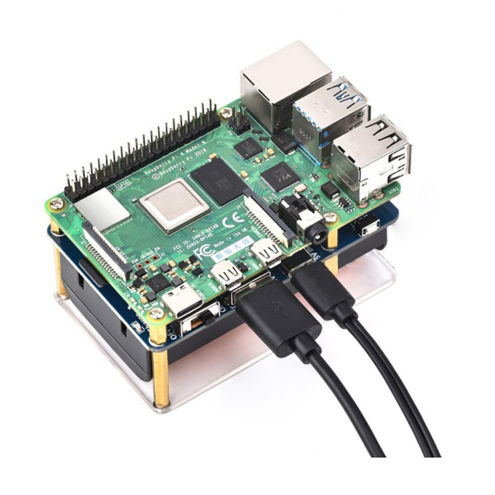 UPS HAT (D) Kit For Raspberry Pi 5V Uninterruptible Power Supply Module US