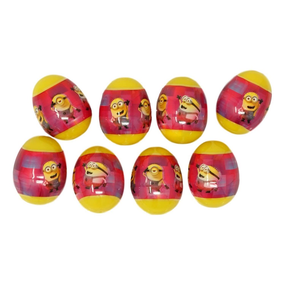 Paper Magic Sticker Filled Eggs (16 Count) for Easter Eggs Hunt (Despicable Me)