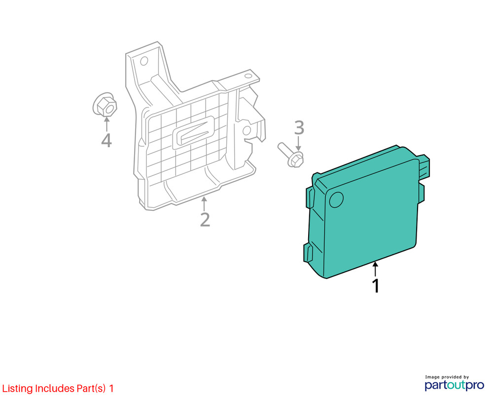 Radar Unit Rear Fits 13-19 FLEX 1000699