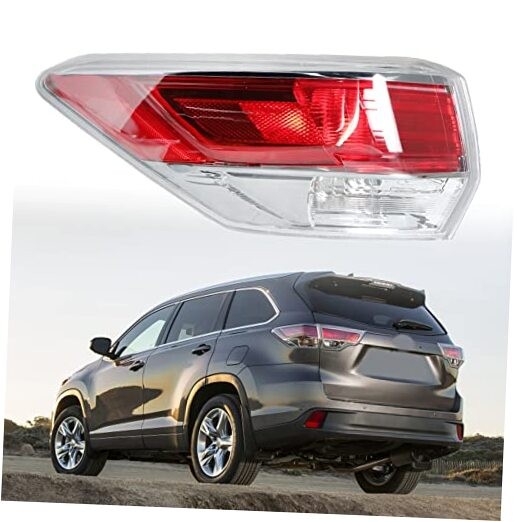 Outer Tail Light Driver Side Rear Brake Taillight Assembly Replacement for